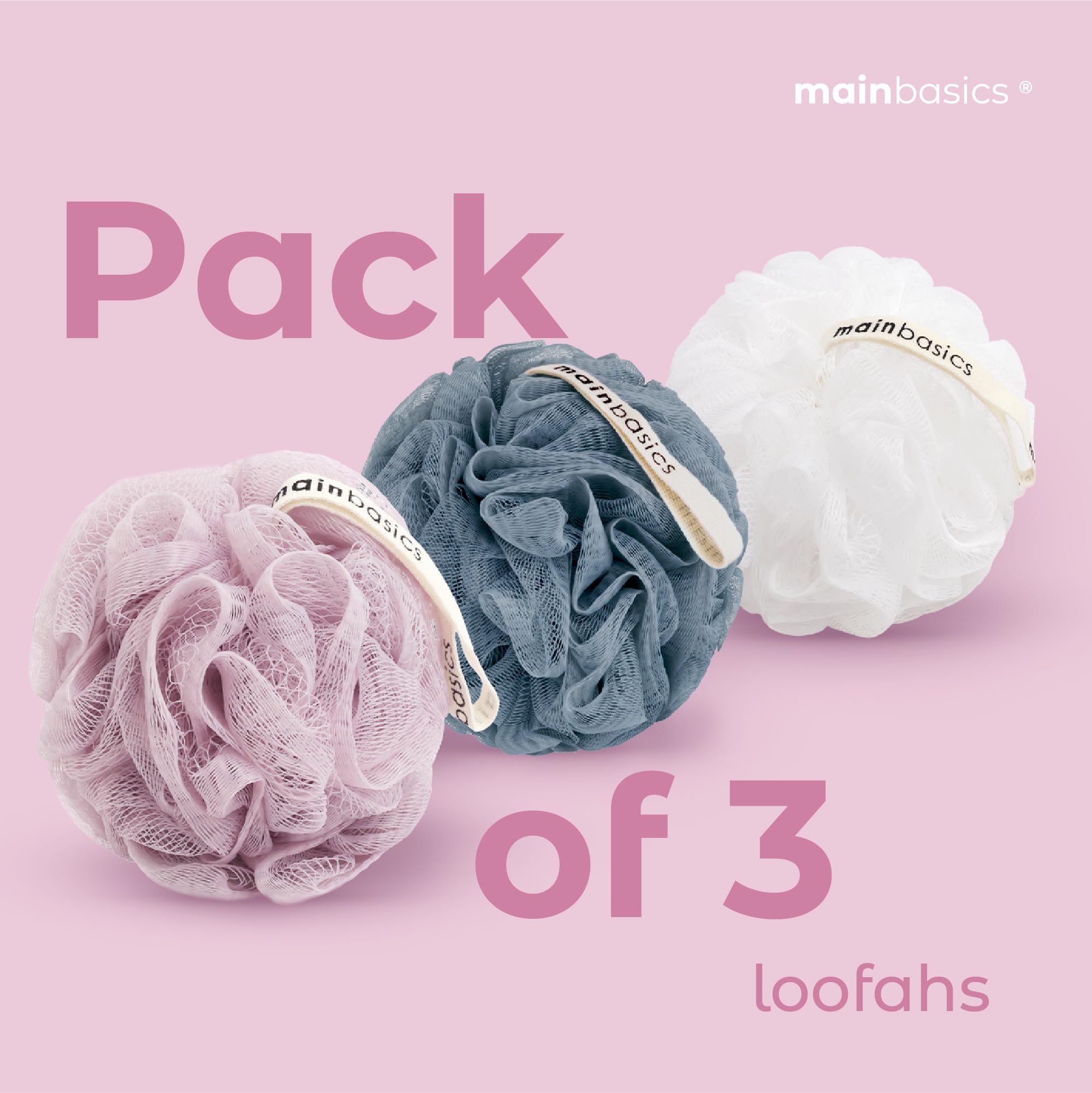 Utilisation quotidienne MainBasics, exfoliation agréable et peau rafraîchie après la douche.