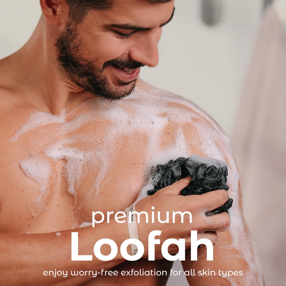 MainBasics éponge-maille-fin-exfoliation-douce, peau plus douce après le lavage