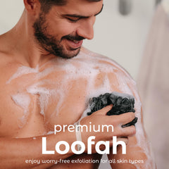 MainBasics éponge-maille-fin-exfoliation-douce, peau plus douce après le lavage