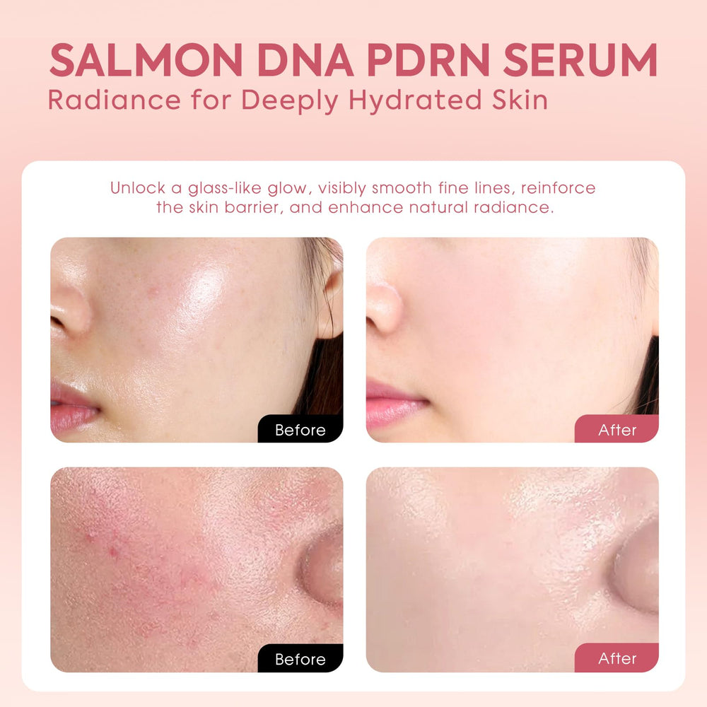 Application rapide du Sérum DNA Saumon Maison de Nutrition sur peau, pénètre sans film gras.