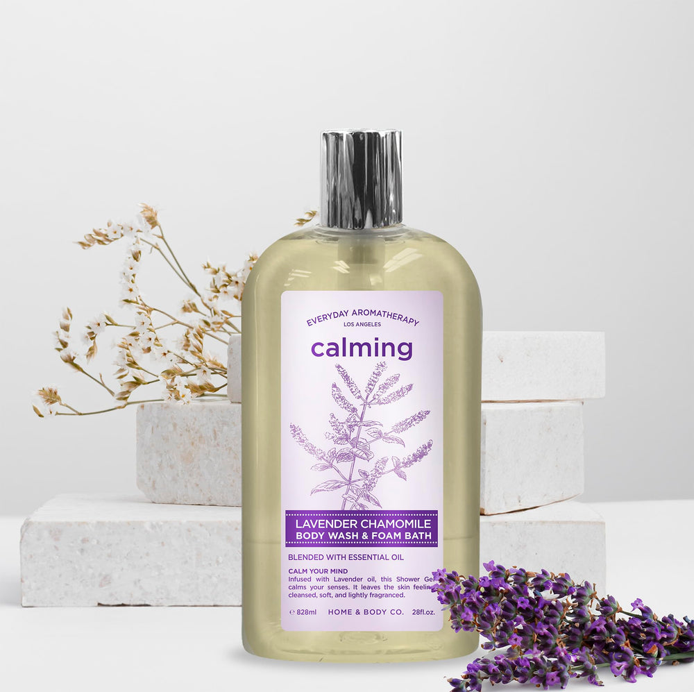 Maison et Corps duo aromathérapie, expérience douche luxueuse et polyvalente.
