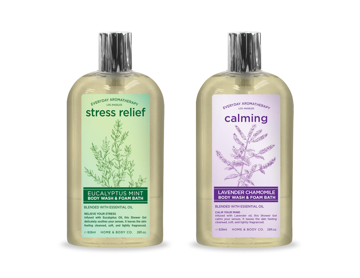 Maison et Corps gel douche eucalyptus menthe, fraîcheur revitalisante pour démarrer la journée.