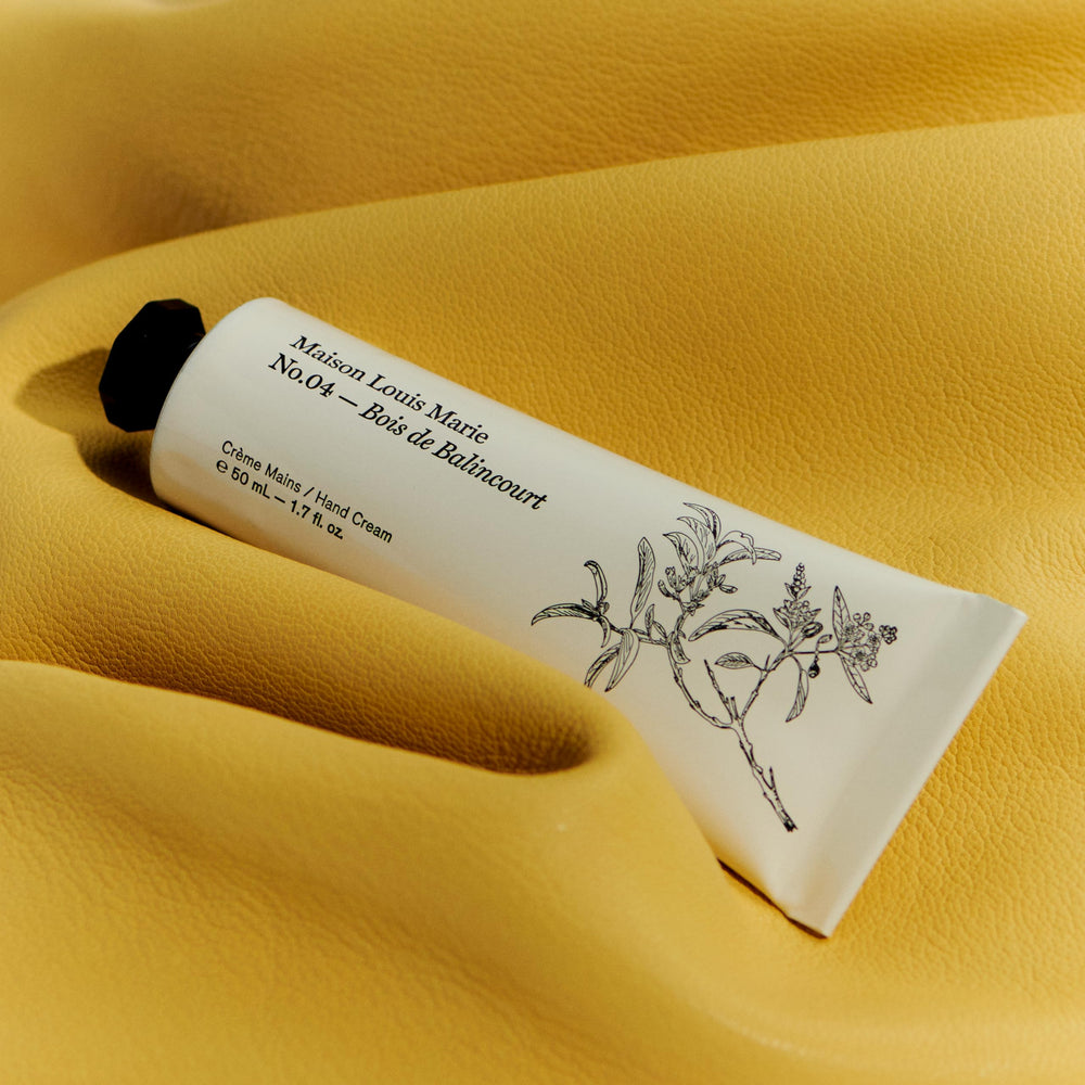 Notes de parfum Bois Balincourt, signature Maison Louis Marie.