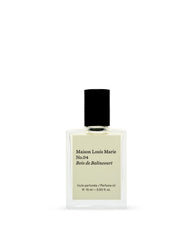 Maison Louis Marie No.04 Bois de Balincourt, bouteille roll-on: parfum discret et durable.