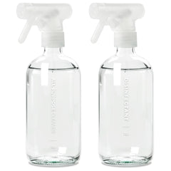 Bouteilles spray en verre MaisoNovo 16,9 oz pour nettoyants faits maison.