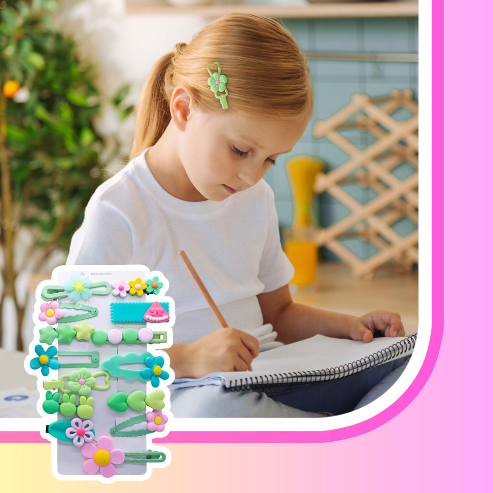 Barrettes MAITIANISK couleurs vives : éclat durable sans tirer les cheveux.