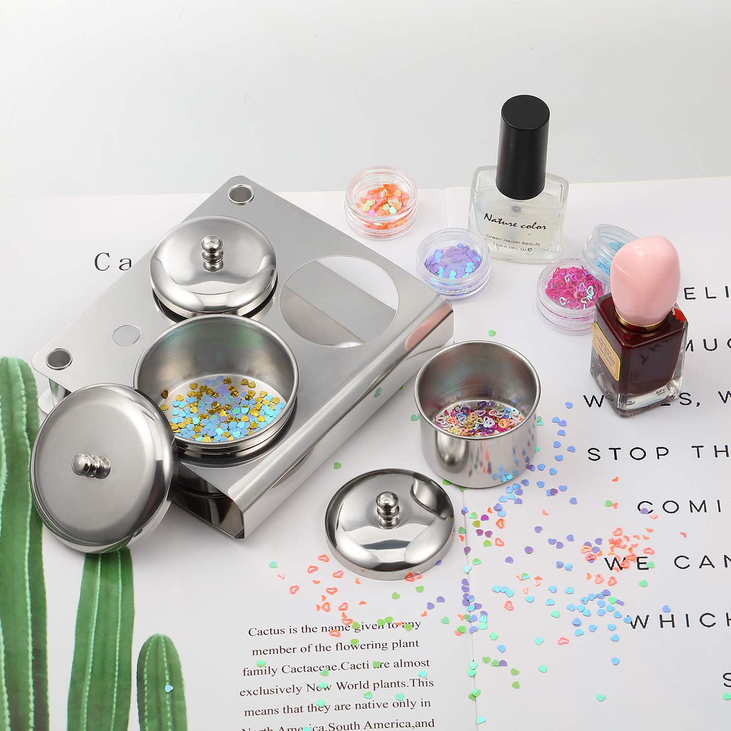 Maitys dispositif polyvalent pour l'art des ongles, rangement pratique et utilisation facile.
