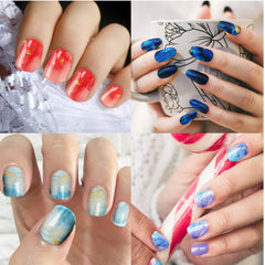 Maitys designs couleurs vibrants pour styles ongles variés.