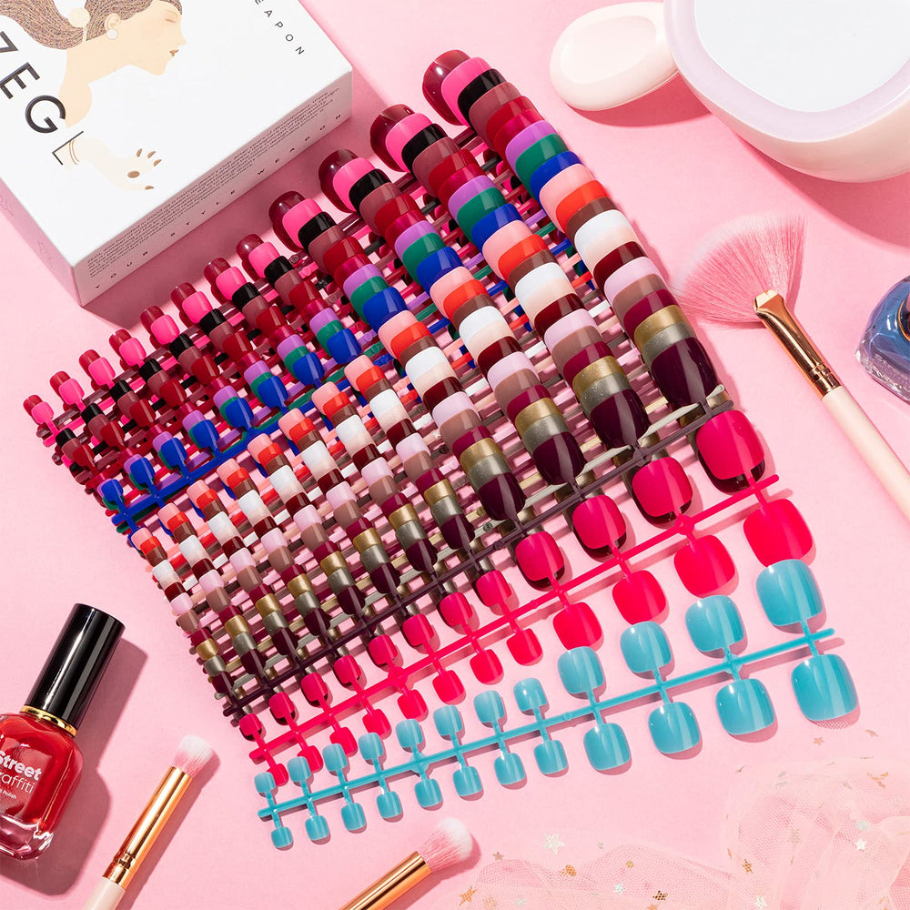 Maitys ensemble d'ongles des orteils, idéal pour salons ou usage personnel.