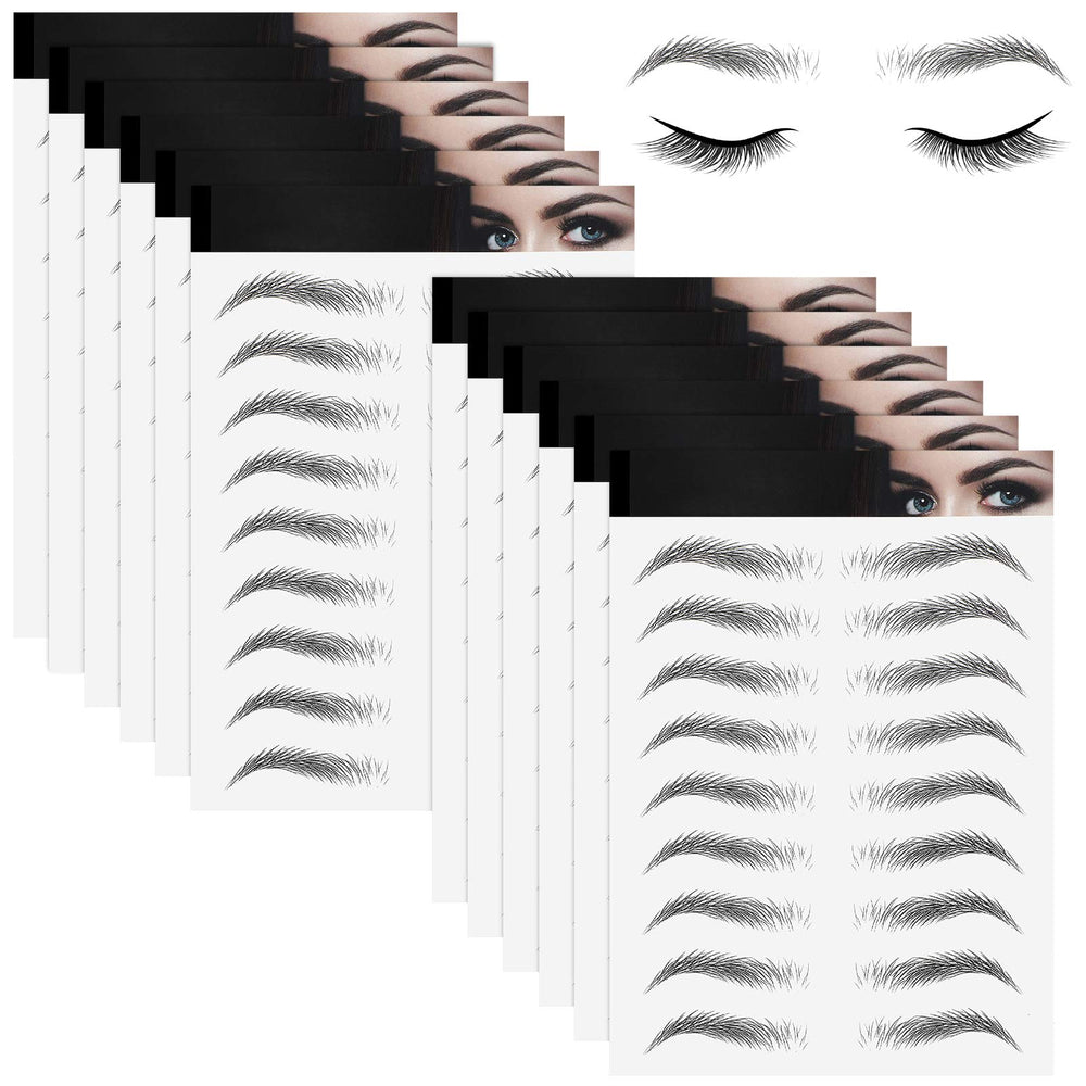 Maitys sourcils 4D à poils: aspect naturel et tenue durable.