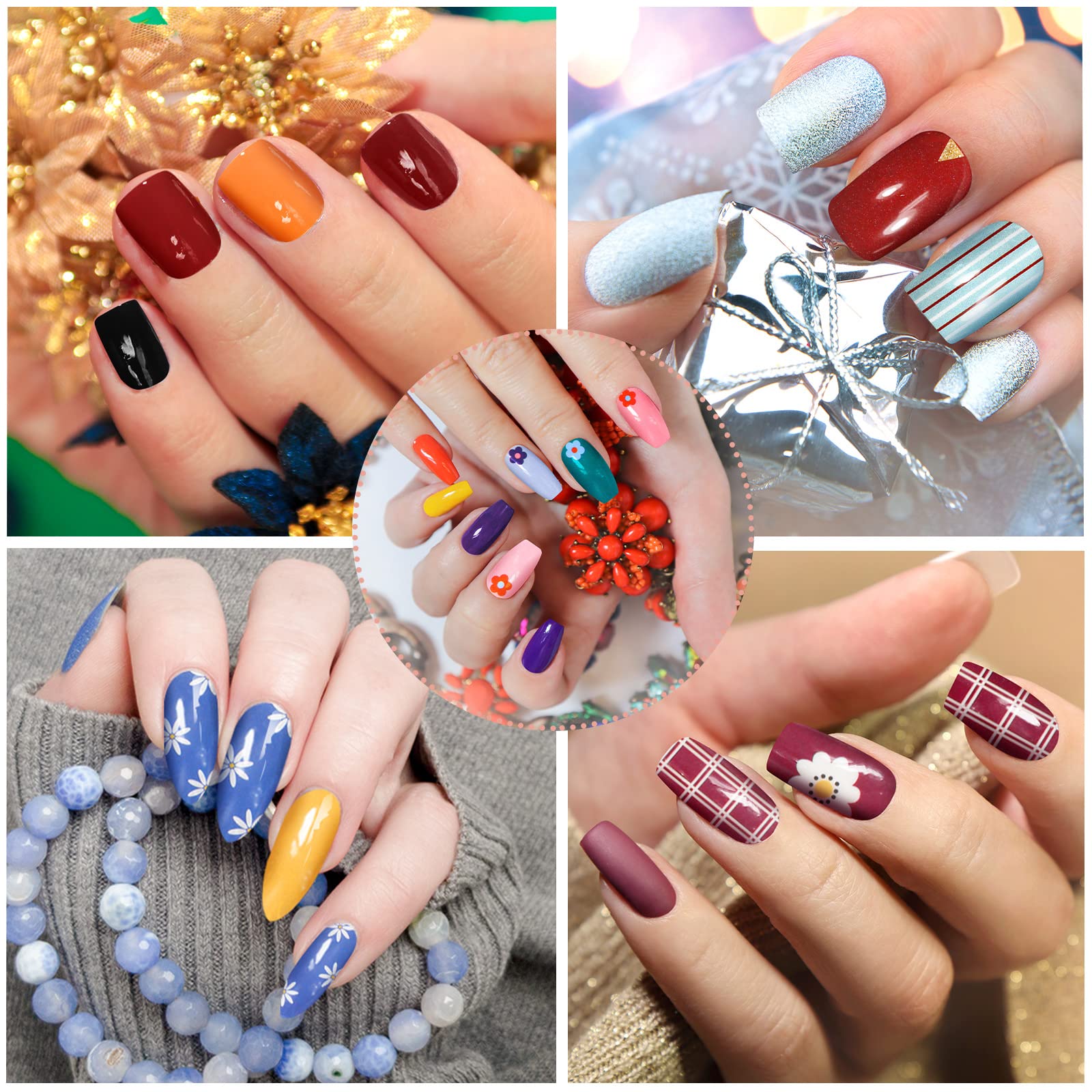 Guide d'utilisation Maitys pour stickers ongles.