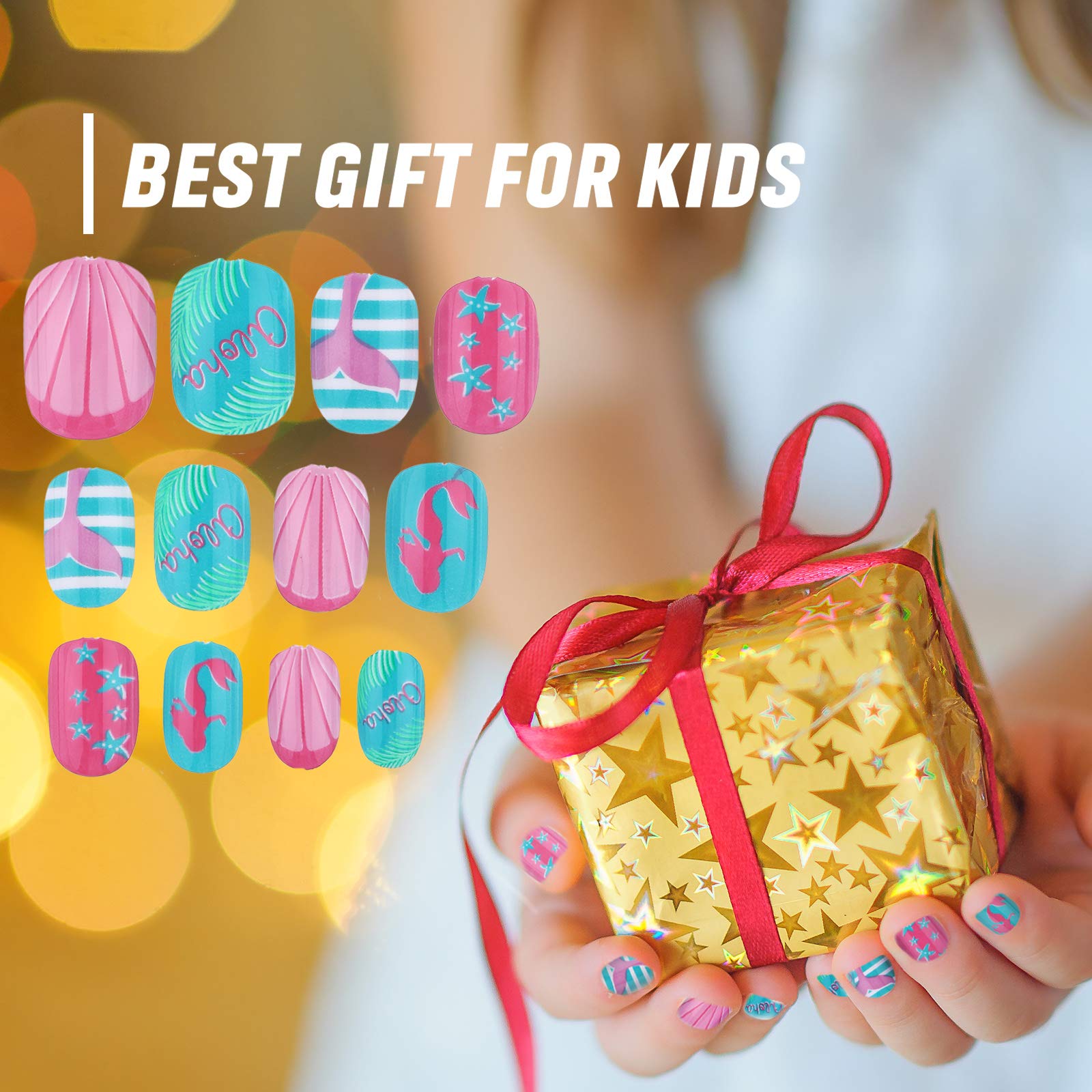 Maitys kid nail art kit ideal for parties and festivals