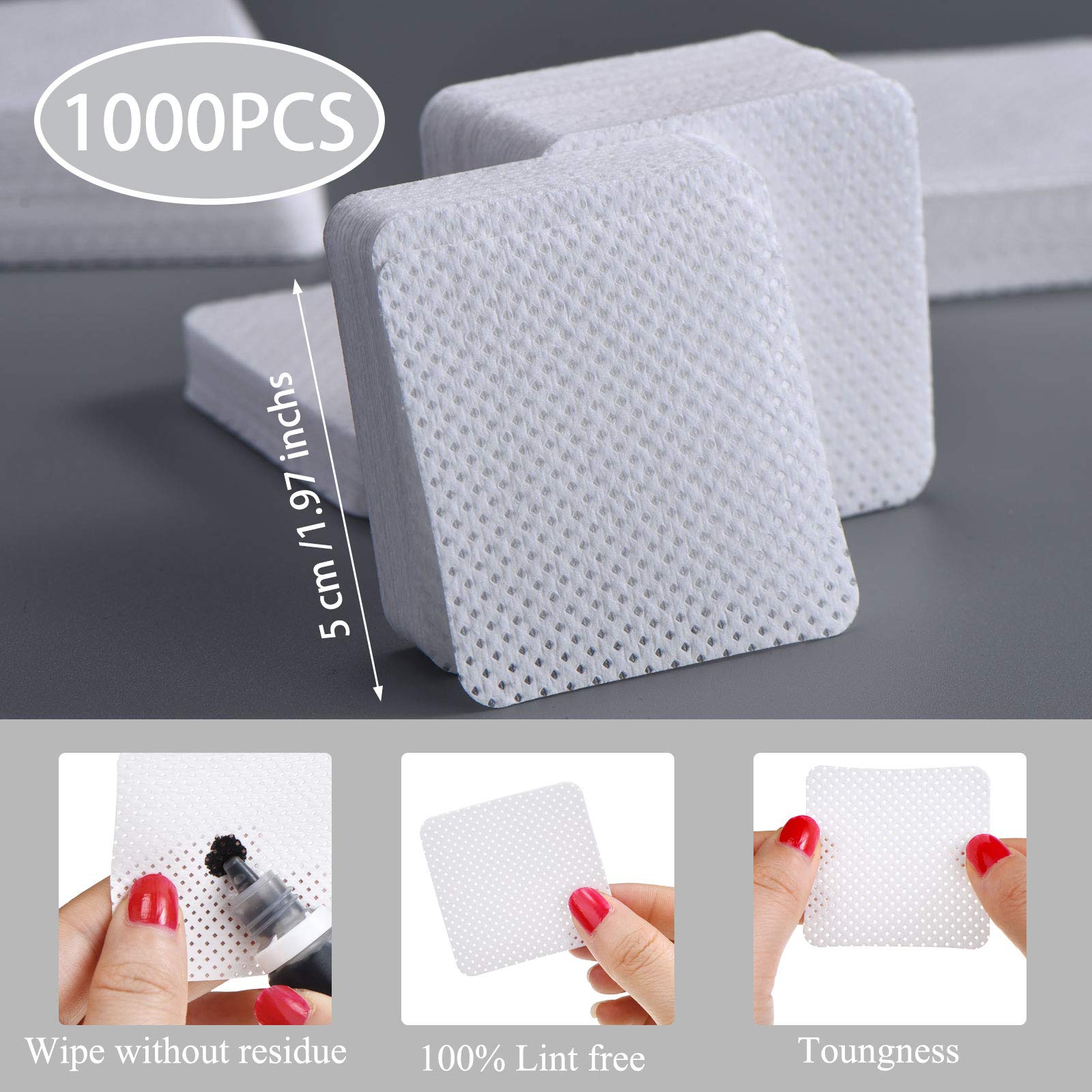 Lingettes non tissées Maitys absorbantes, sans peluches, pour nettoyage en douceur.