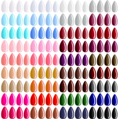 Maitys Ongles Almond: ensemble de 36 couleurs pour un look personnalisé.