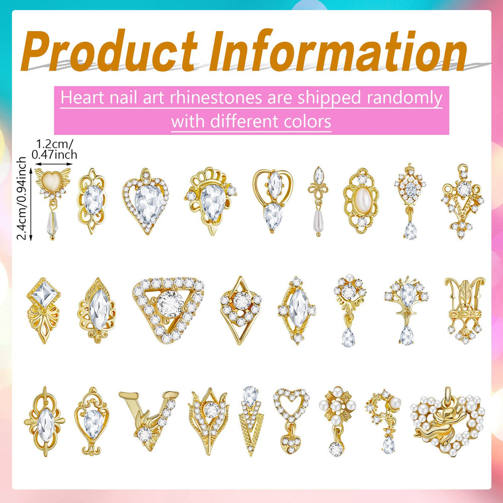 Maitys couronne-pendentif pour ongles, touche glamour au quotidien.