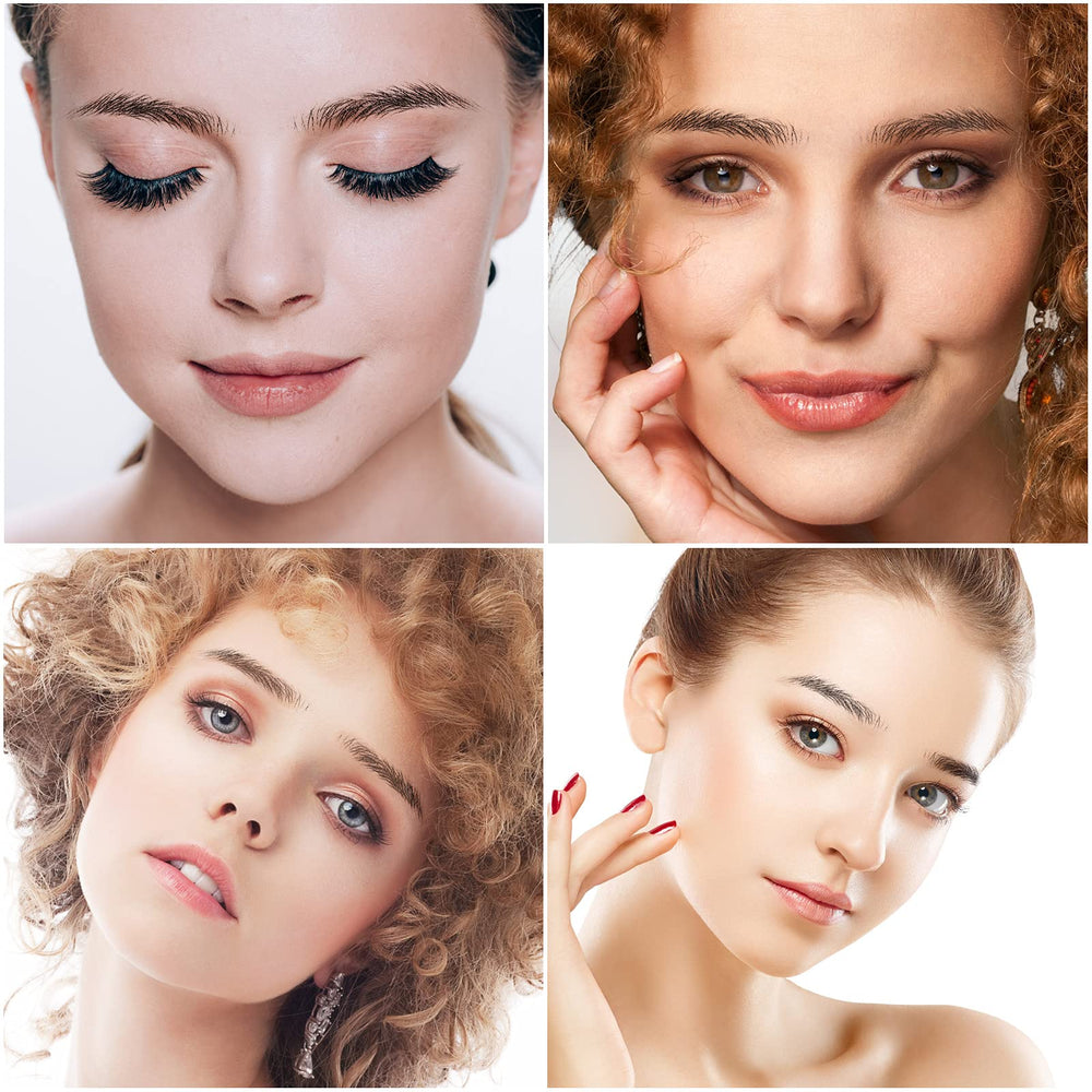 Effet chic instantané grâce aux stickers Maitys sur les sourcils.