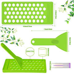 Maitys spatules: outils pratiques pour étaler uniformément le baume à lèvres.