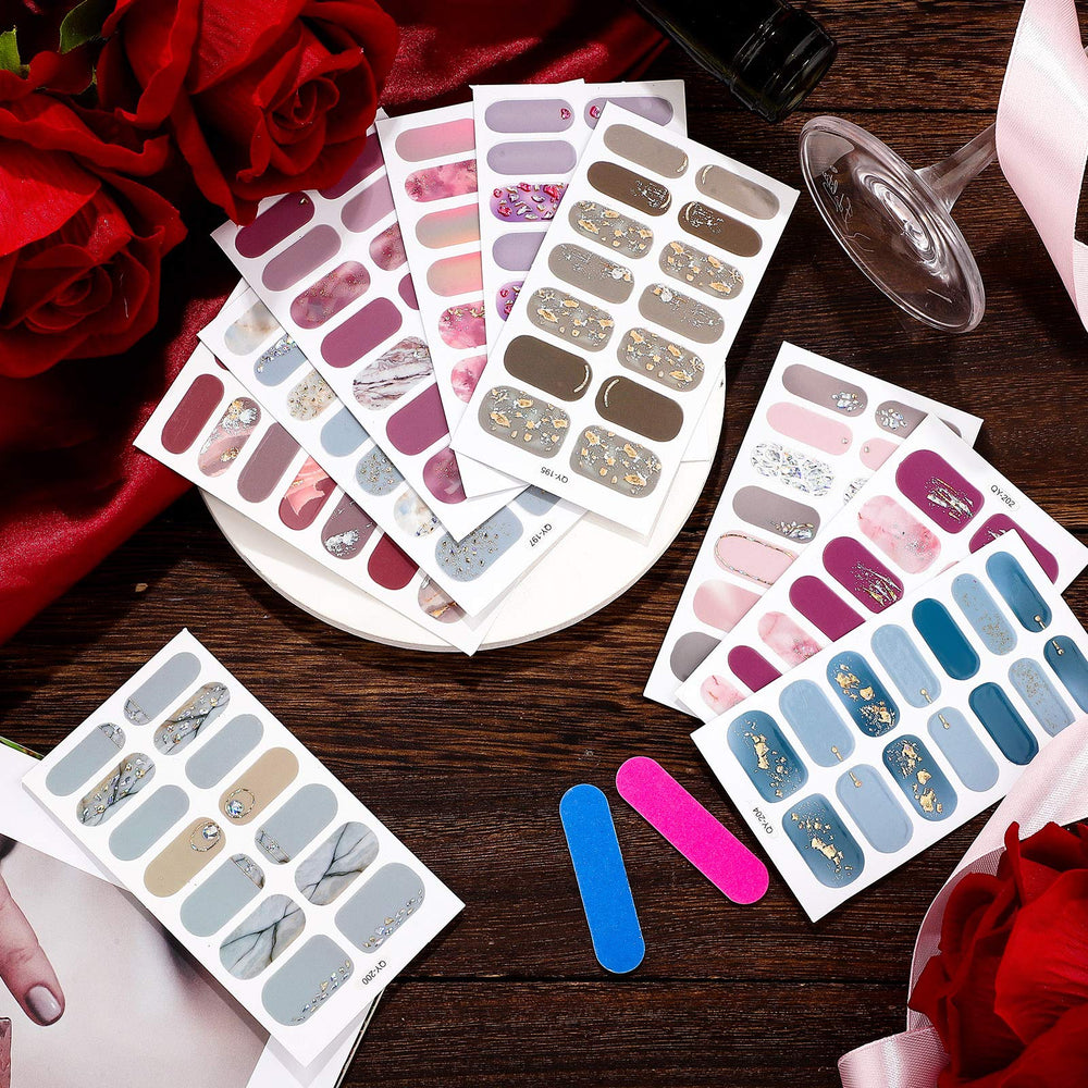 Maitys stickers usage polyvalent pour ongles naturels et faux ongles.