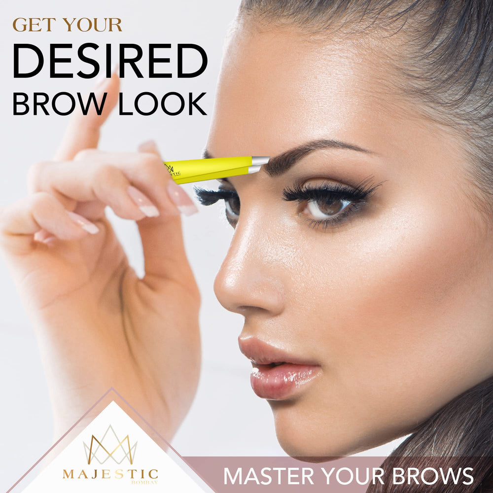Pinces Majestic Bombay utilisées pour l’application précise des faux cils.