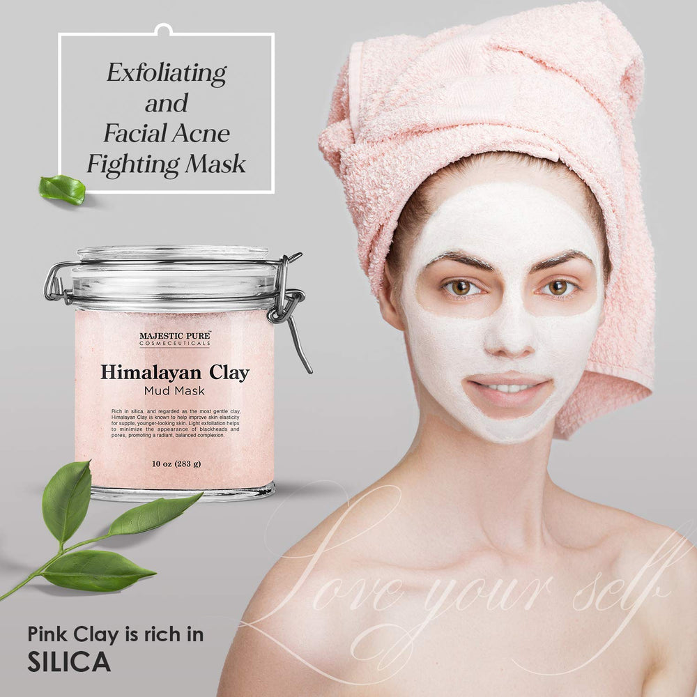 Argile rose Majestic Pure – peau éclatante et elasticité.