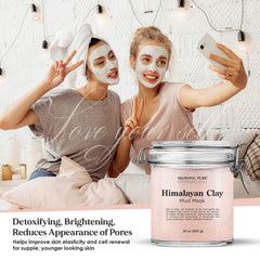 Argile rose Majestic Pure – stimule l’élasticité et le renouvellement cellulaire.