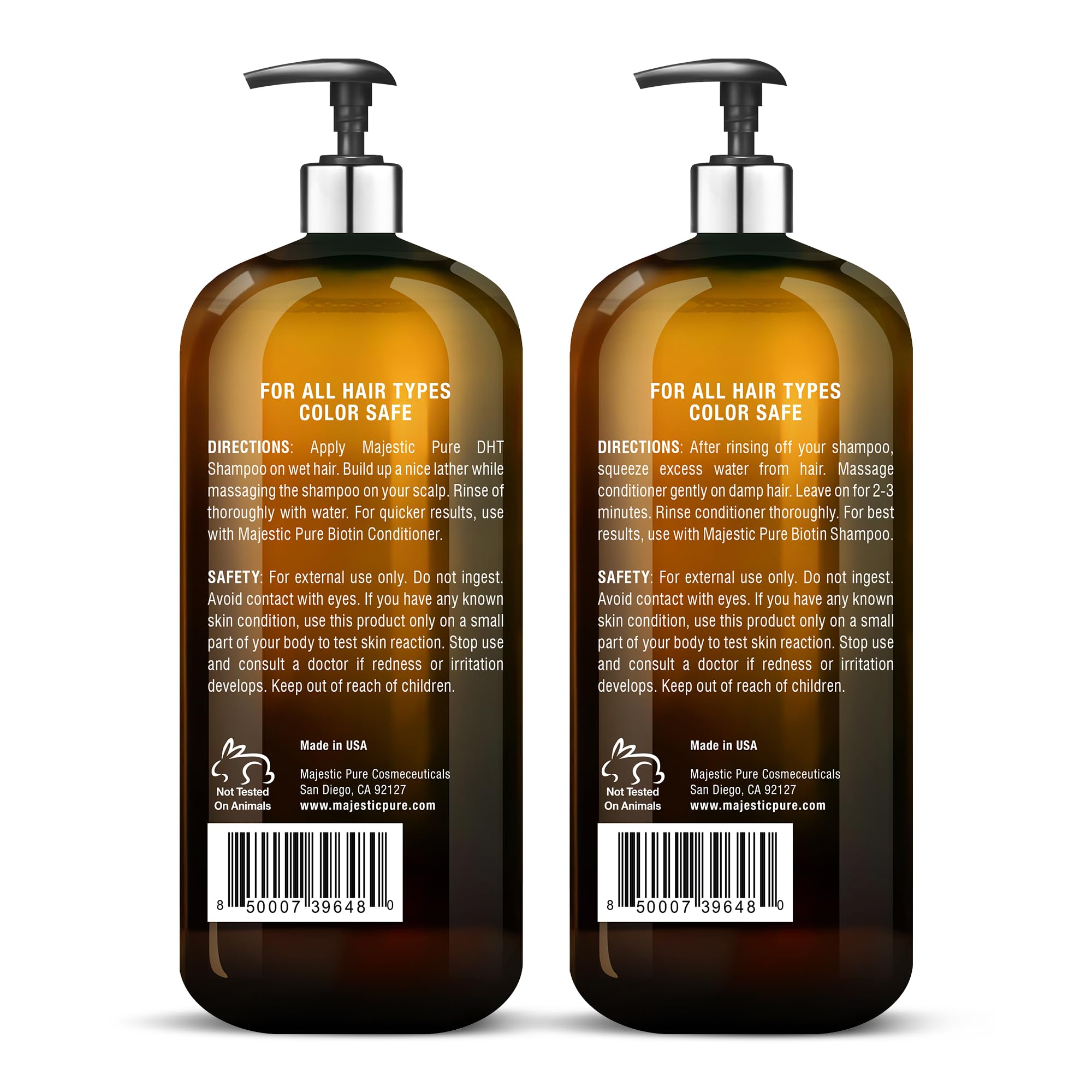 Conditionneur Majestic Pure – texture onctueuse prête à appliquer.