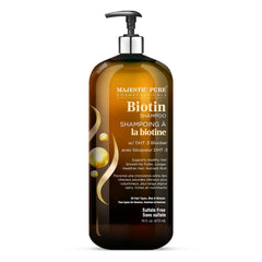 Majestic Pure Biotin Shampoing – mousse généreuse pendant le lavage.
