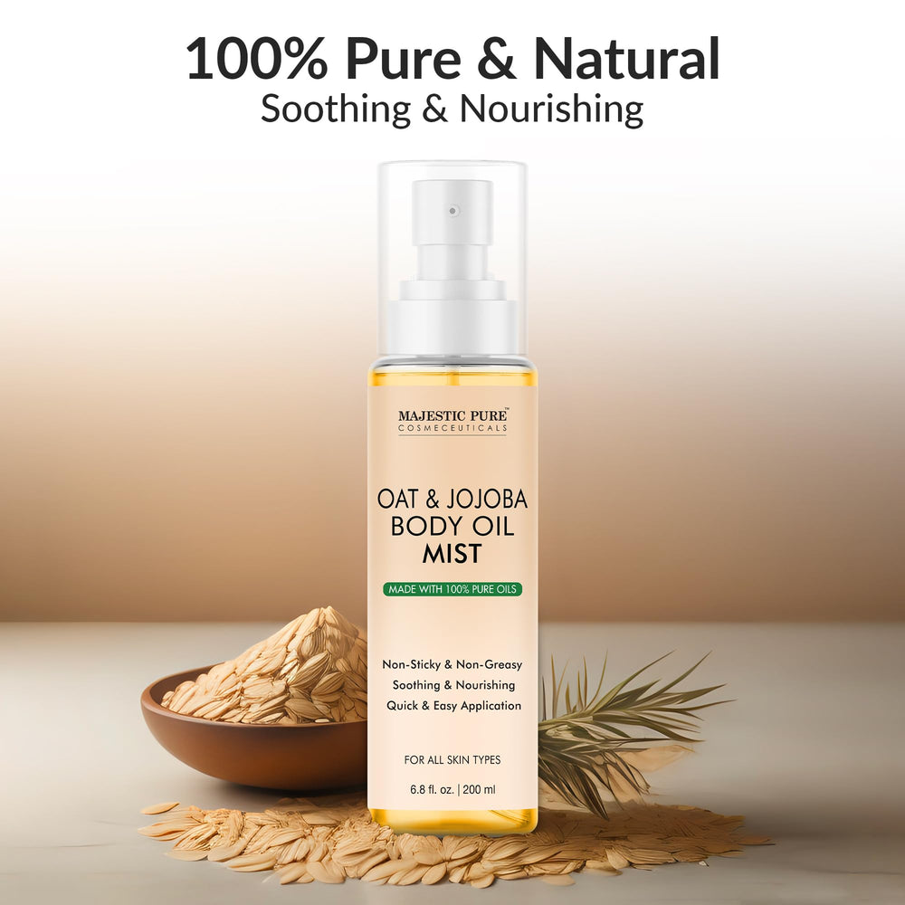 Majestic Pure brume avoine jojoba – spray facile pour une application rapide.