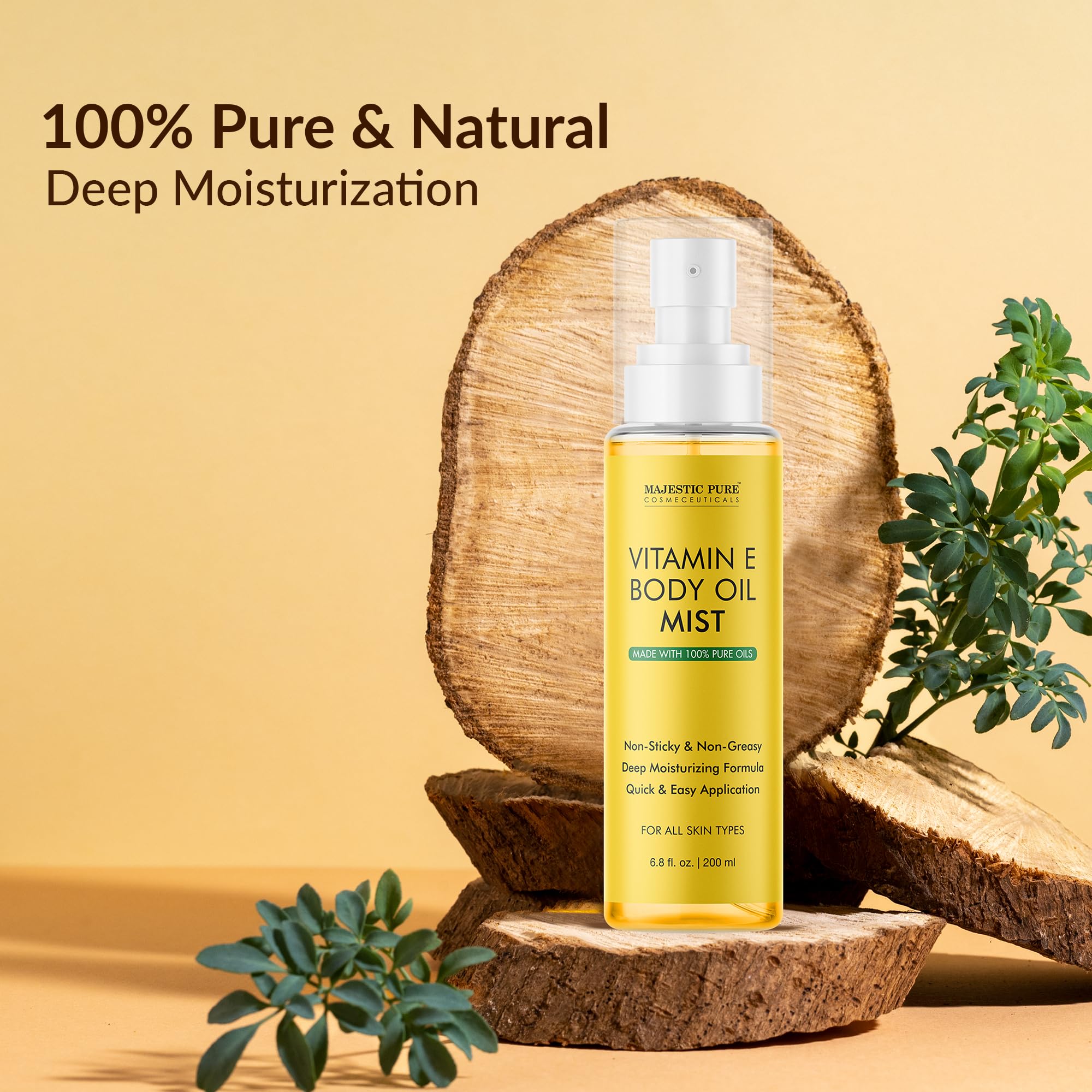 Majestic Pure – Brume corps après douche, peau douce et parfumée.