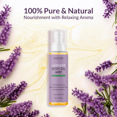 Brume lavande Majestic Pure, spray léger pour massage et hydratation rapide