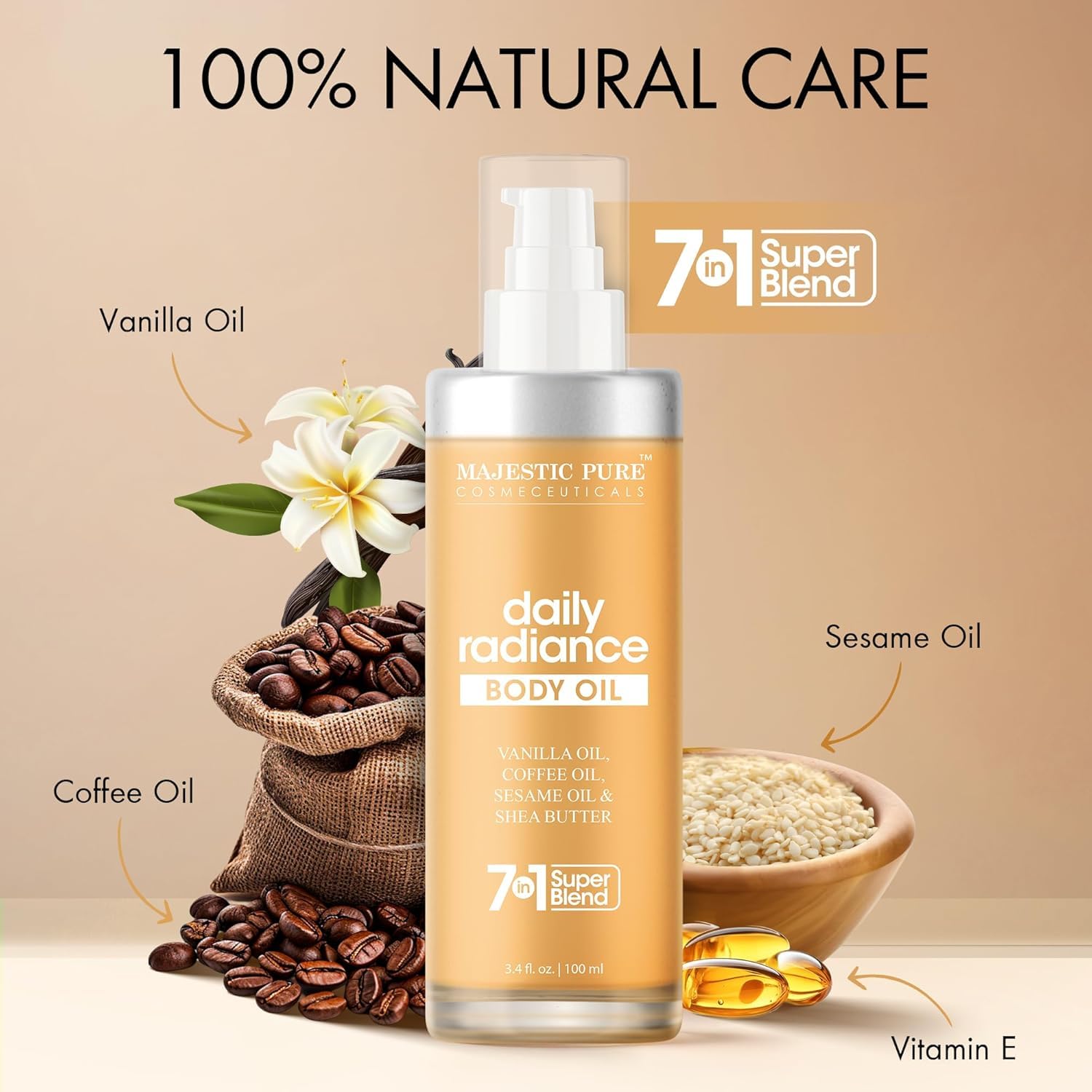 Arôme café vanille, réveil des sens après la douche.