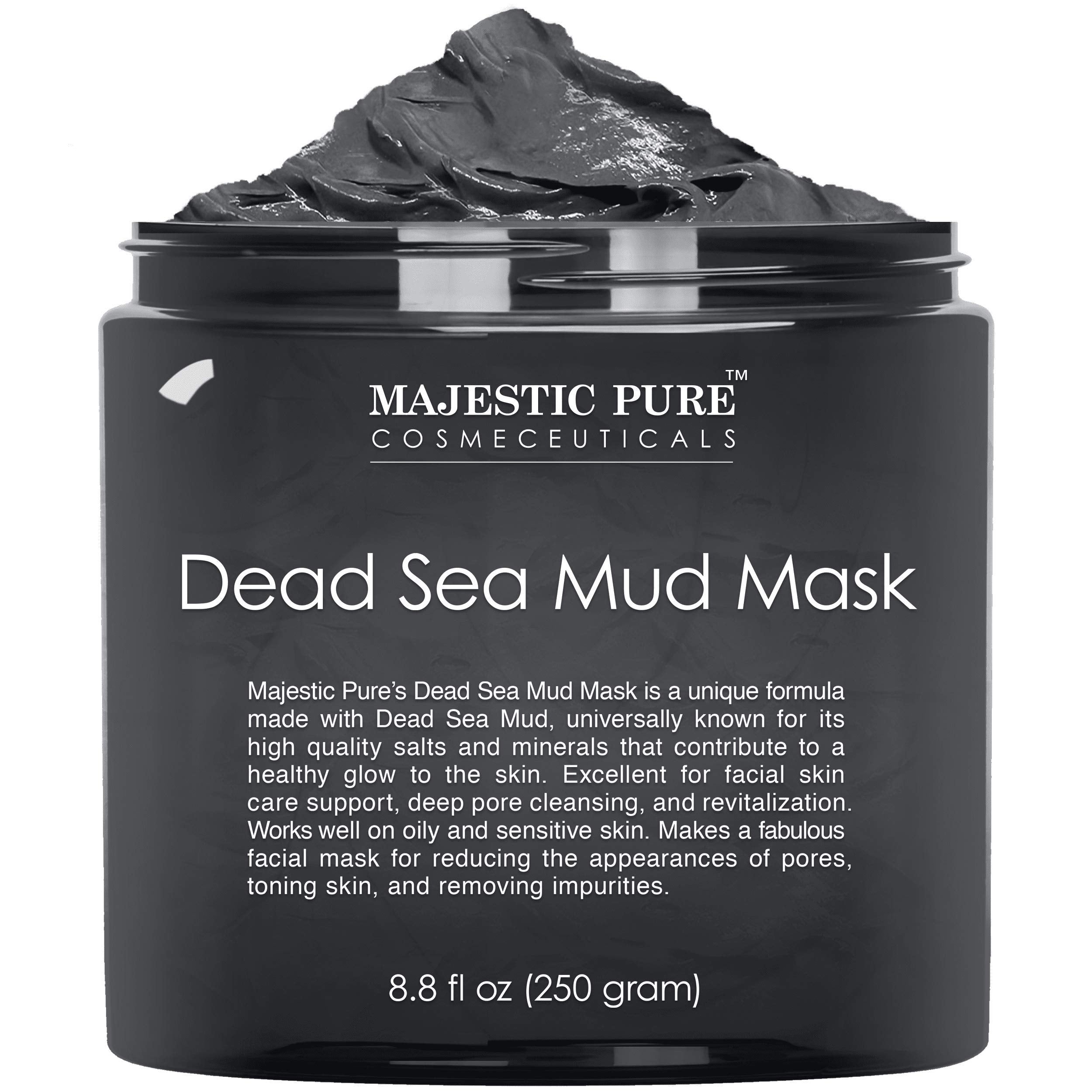 Masque Majestic Pure dans son pot, soin purifiant et nourrissant.