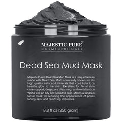 Masque Majestic Pure dans son pot, soin purifiant et nourrissant.