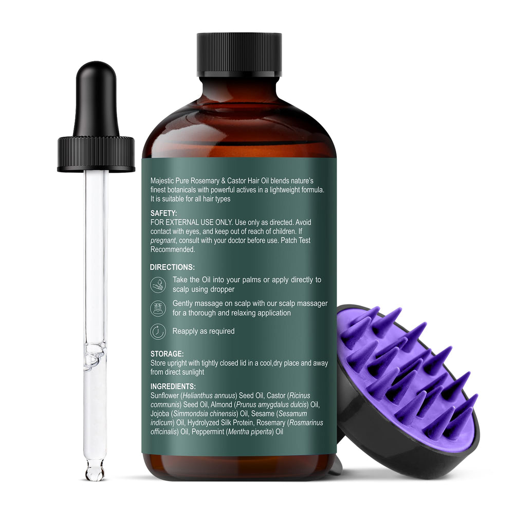 Formule naturelle sans additifs synthétiques pour romarin Majestic Pure.