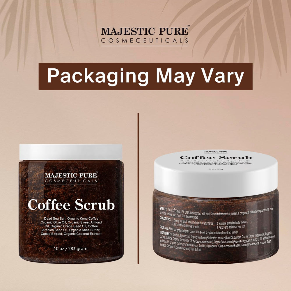 Gommage Majestic Pure Arabica – rituel quotidien facile a integrer