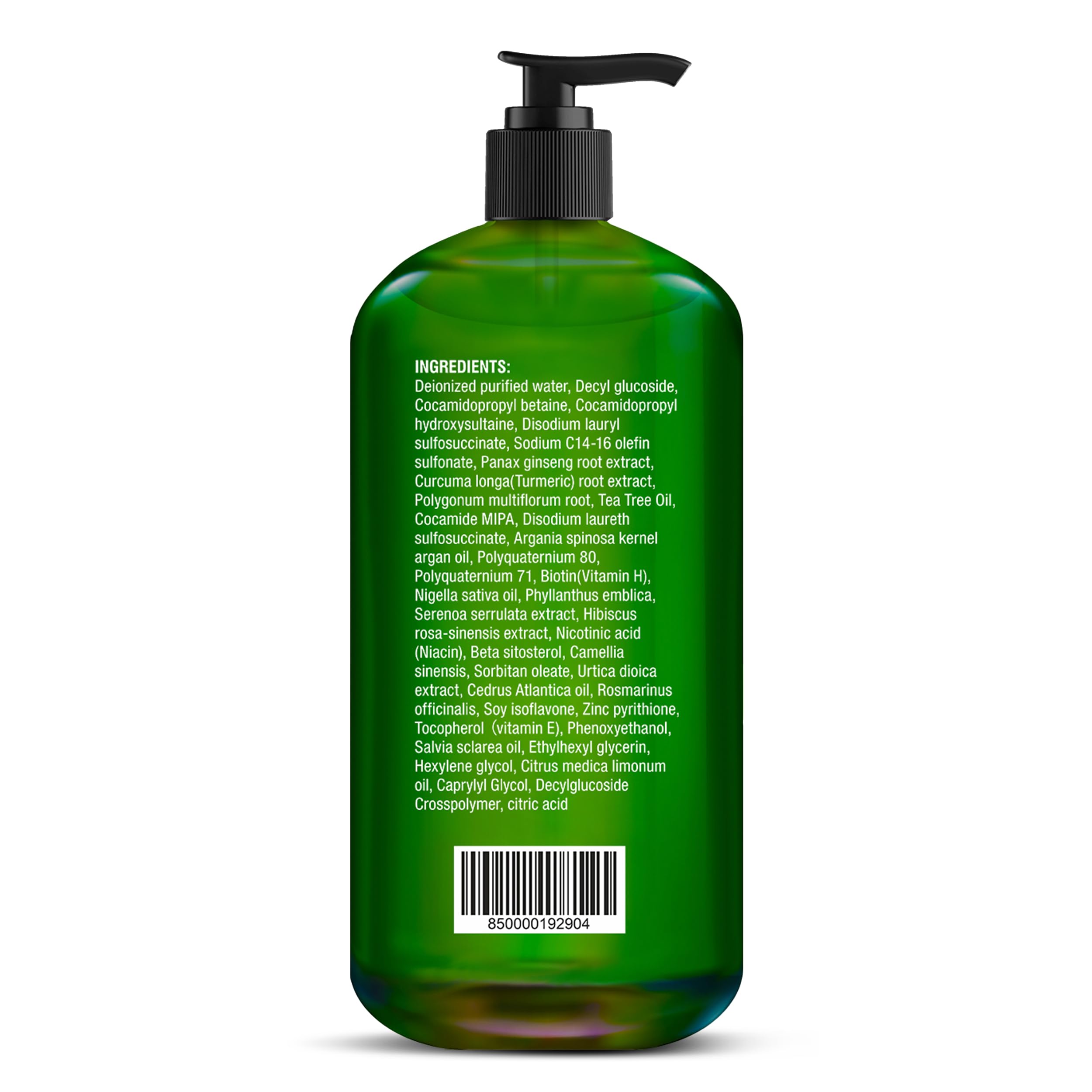 Majestic Pure Shampoing arbre à thé – sans parabènes et respectueux des animaux