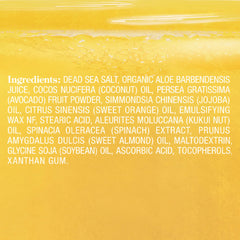 Dead Sea salt crystals featured in Majestic Pure Sweet Orange Body Scrub.