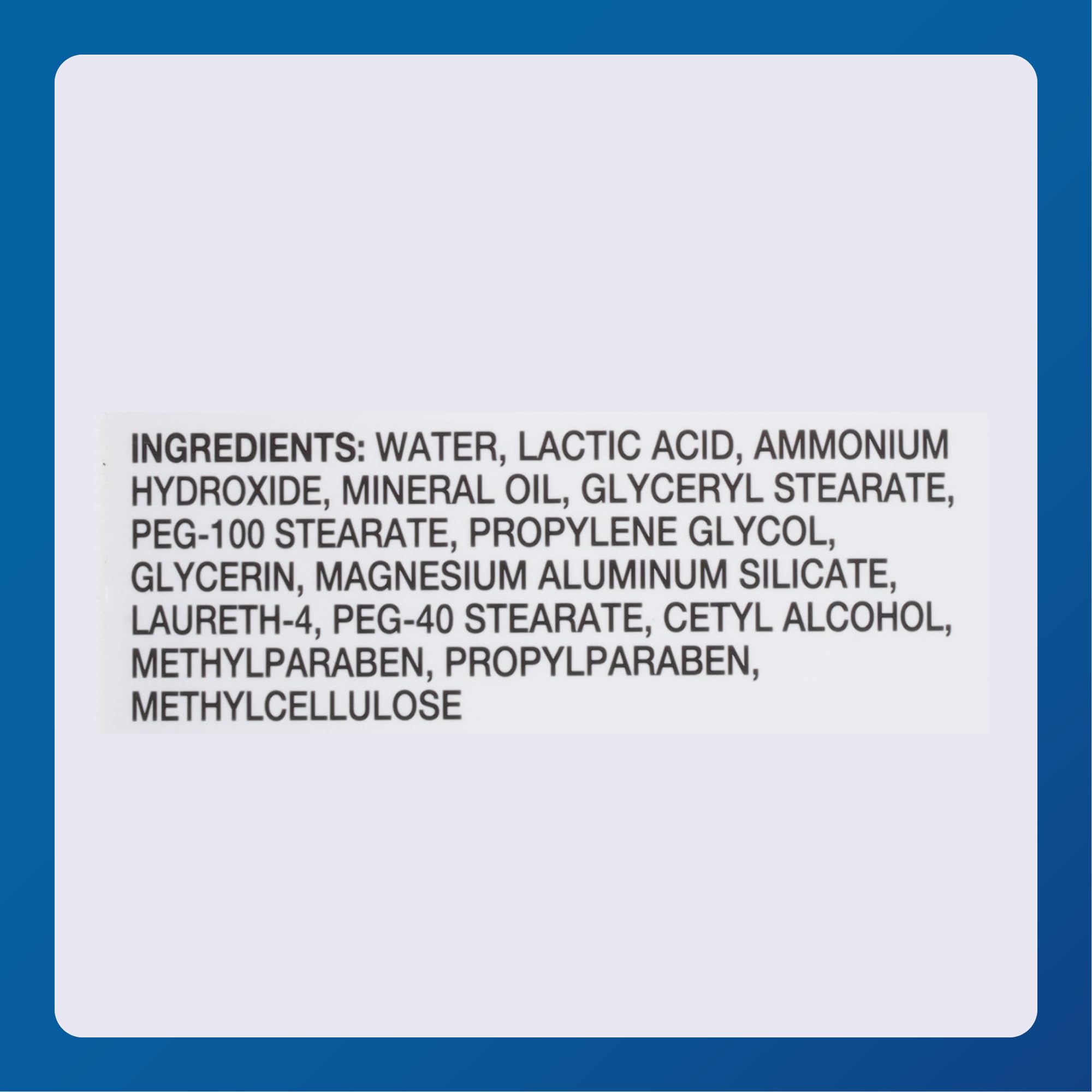 MAJOR Ammonium Lactate 12% : sans parfum pour routine sensible