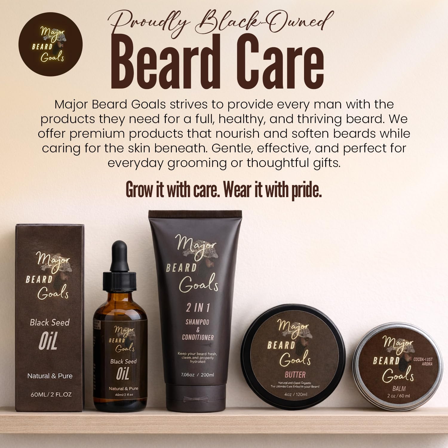 Major Beard Goals Routine quotidienne – intégration facile dans votre rituel barbu.