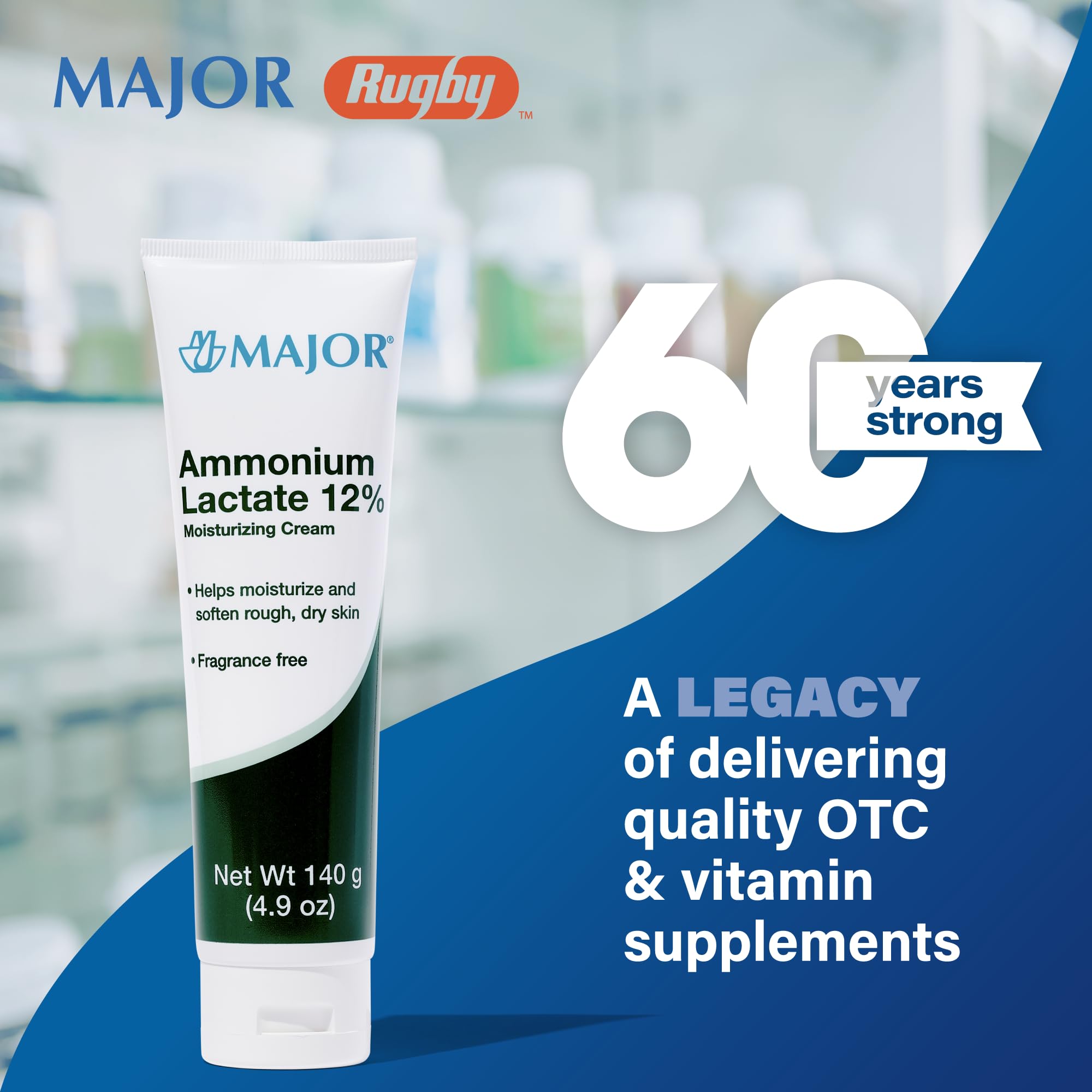 MAJOR Crème lactate 12% emballage pratique 2 pots