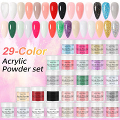 Major Dijit poudre acrylique 29 couleurs pour designs variés