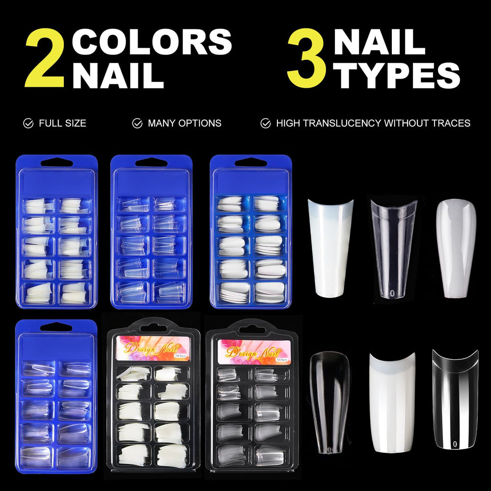 Major Dijit tips d'ongles artificiels pour pose rapide