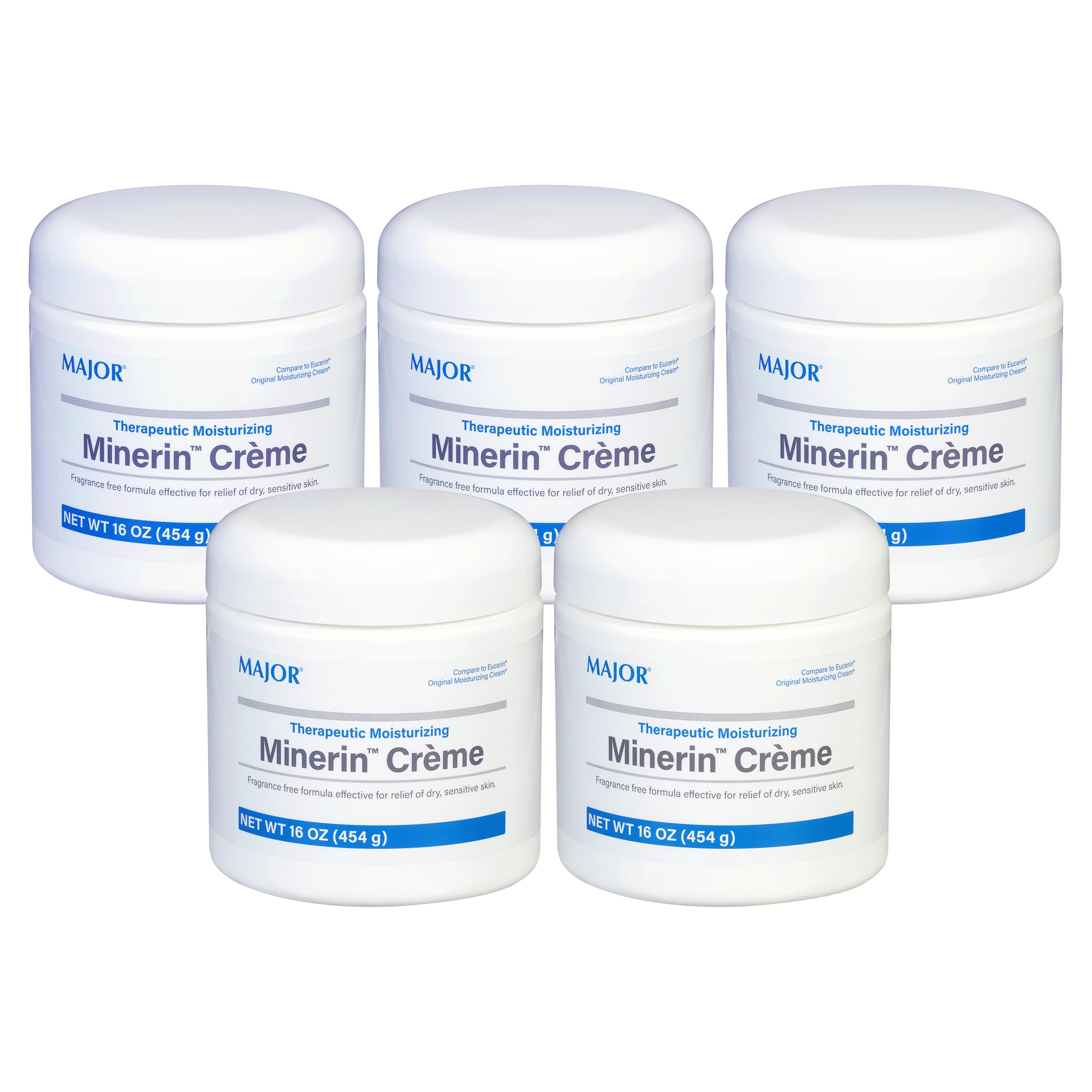 MAJOR Minerin Créme — pot de crème: texture riche pour peau sèche et sensible.