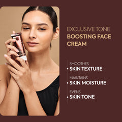 Application nocturne de MAKARI crème visage pour nourrir la peau.