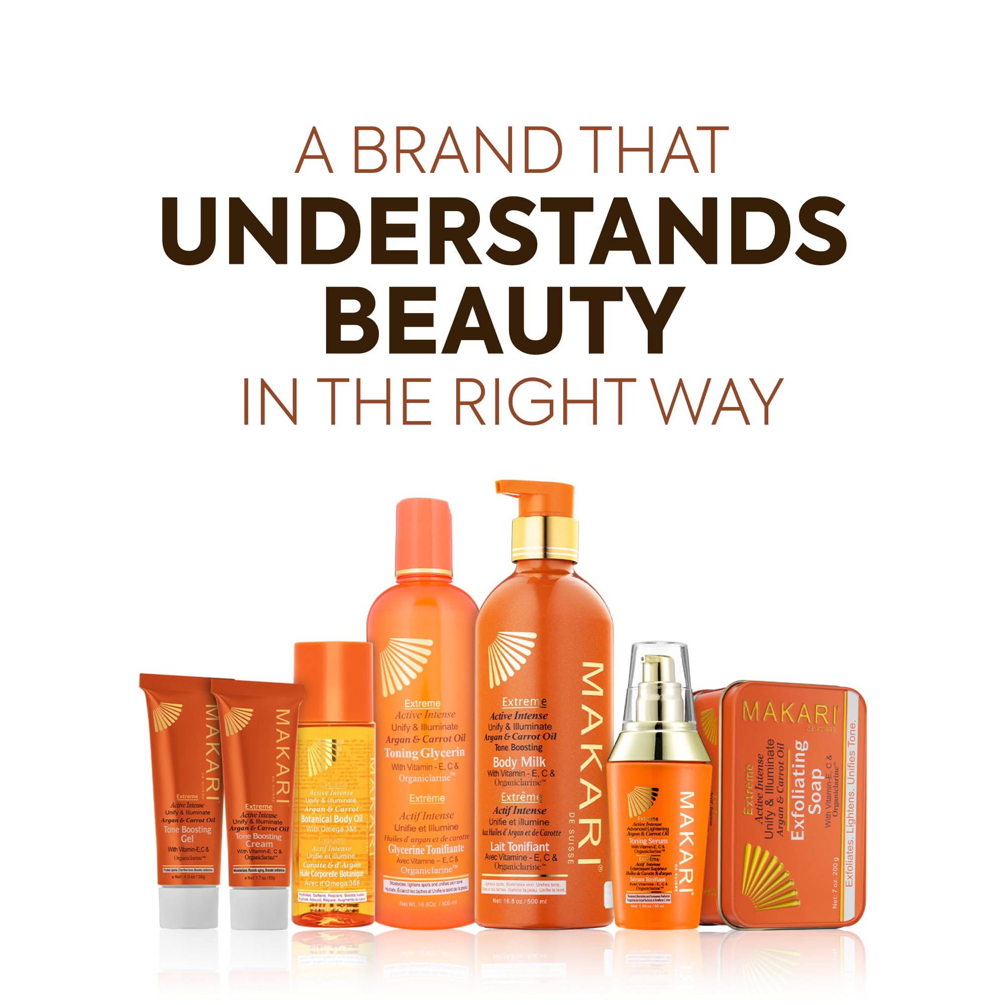 MAKARI Extreme Active Intense Carrot & Argan Oil Body Milk huile-nourrissante: huile nourrissante qui laisse la peau souple.