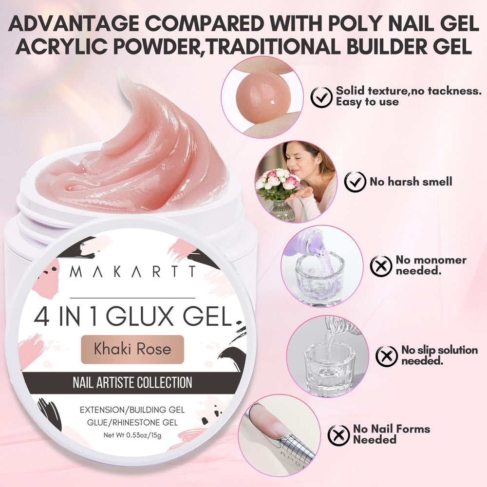 Makartt 3D gel extension application demonstrates beginner-friendly workflow.