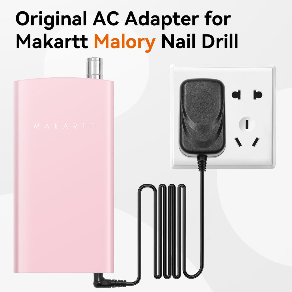 Alimentation Makartt compatible 100-240V, idéale pour ateliers et déplacements.