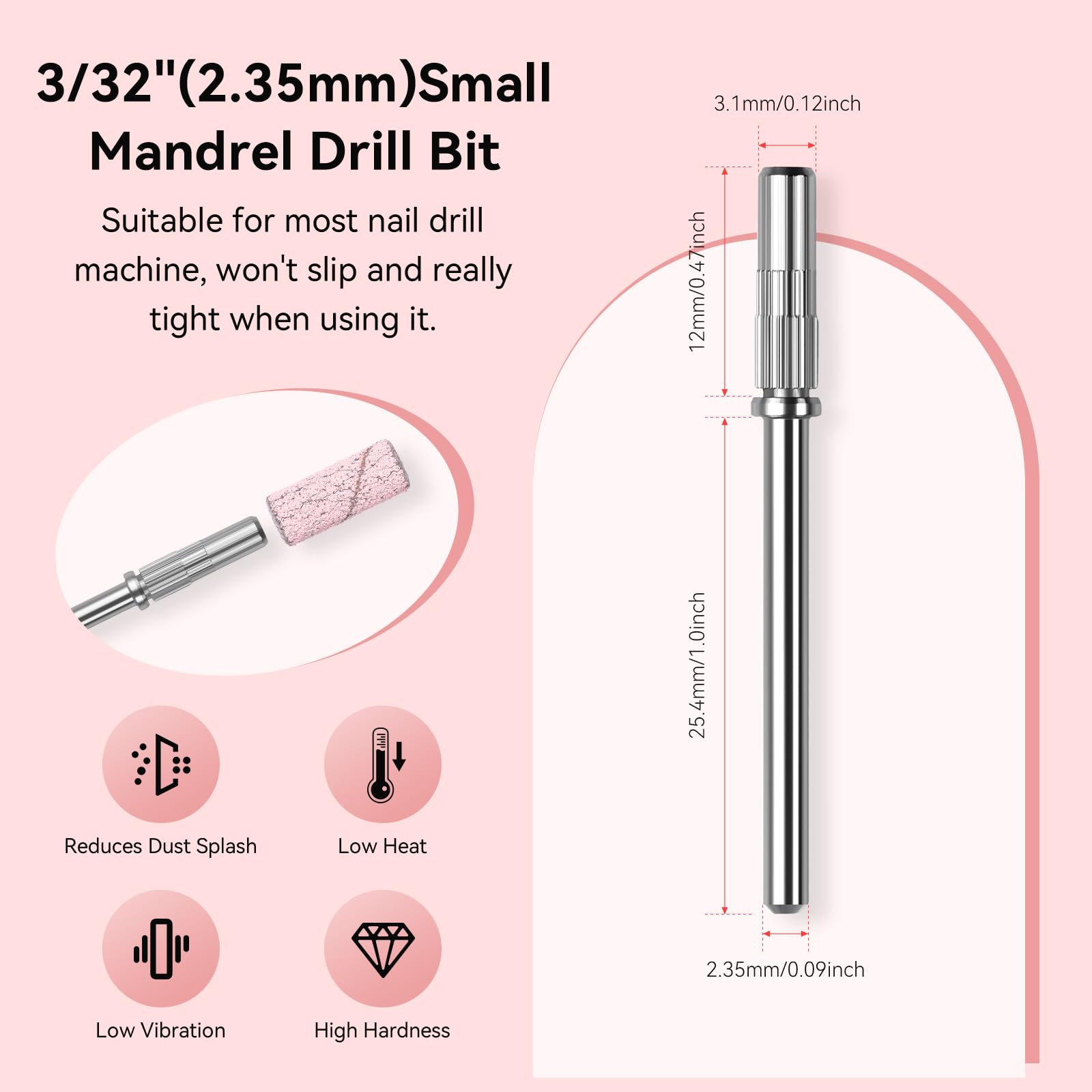 Makartt bandes 120-grain, préparation et façonnage efficaces des contours des ongles
