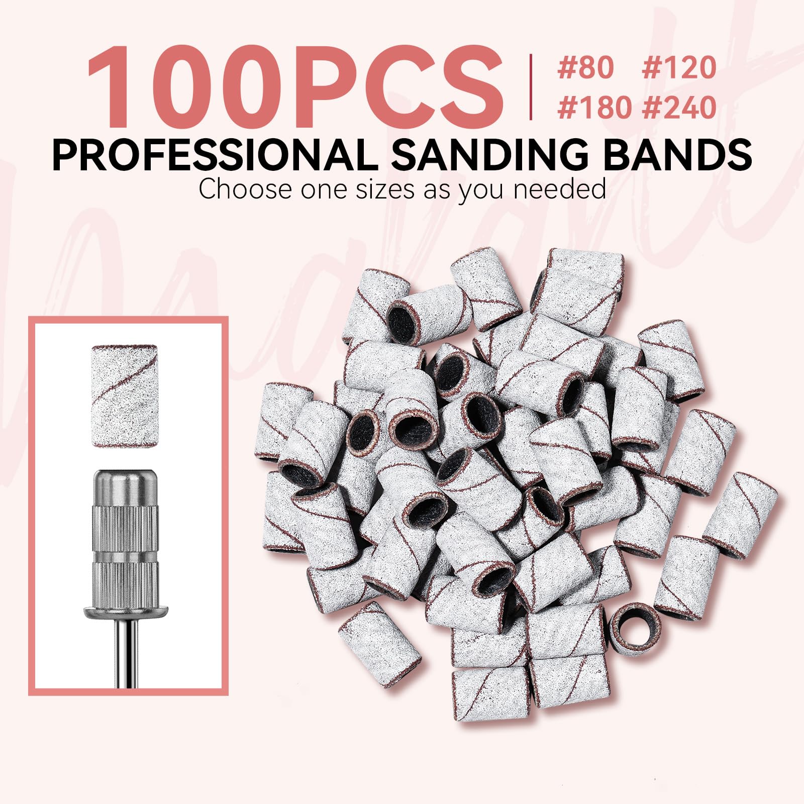 Bandes Makartt 1-5 mm, durables pour gel et acrylique.