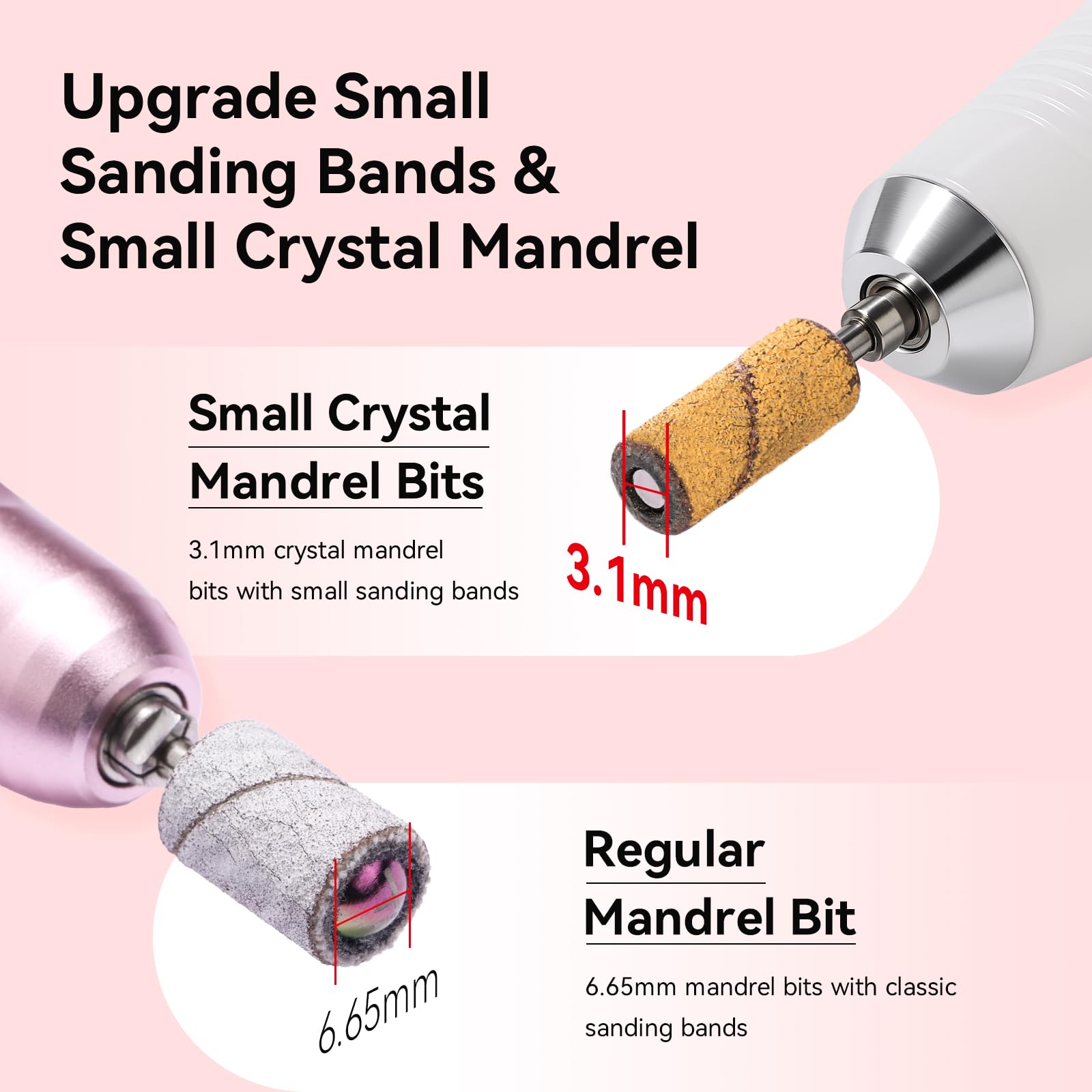 Bandes Makartt 80 grain: enlèvent le gel et égalisent la surface